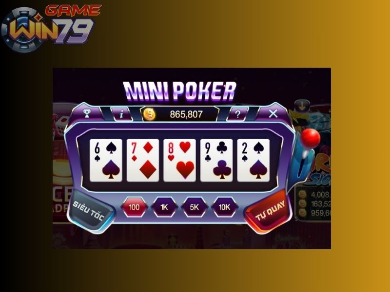 Mini Poker tại Win79